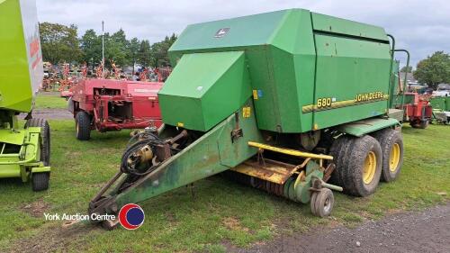 John Deere 680 80 x 80 baler, working order just had £4500 spent on service ready to go, selling due to buying 120 x 90 baler