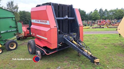 Greenland RV156L round baler, control box in office