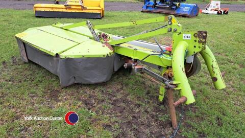 Claas Corto 165N mower, pto and books in office