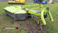 Claas Corto 165N mower, pto and books in office