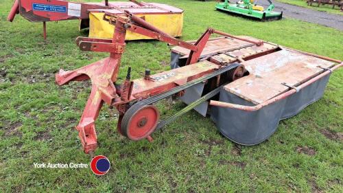 PZ grass mower, tractor mounted, gwo, pto and blade changer in office