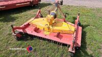 2005 Teagle Dynamo 150 wheeled finishing mower/topper including PTO shaft with over run clutch. Blades may require attention otherwise in good working order. Used to top 1ha grass paddocks once or twice a year. - 2
