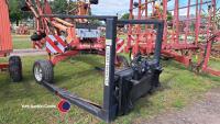 Cherry 56 bale grab, Matbro brackets