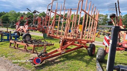 Browns 56 bale carrier trailer