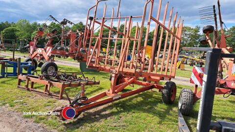 Browns 56 bale carrier trailer