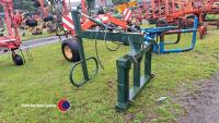 JCB bale squeeze with new hydraulic pipes