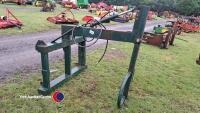 JCB bale squeeze with new hydraulic pipes - 2