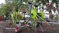Claas Liner 4000 4 rotor rake, excellent condition ready for work, 15m working width, hydraulic folding and hydraulic width adjustment. 2018, control box in office - 5
