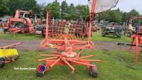 Kuhn GM 4121 single rotor rake, one owner from new. - 3