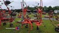 Kuhn GF502 4 rotar tedder, excellent condition, 2015