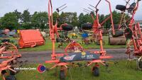 Kuhn GF502 4 rotar tedder, excellent condition, 2015 - 3