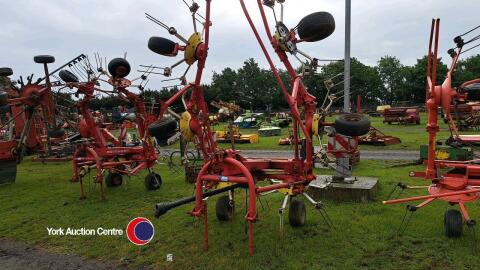 Pottinger HIT690 6 rotor tedder, 2009