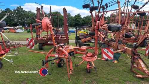 Kuhn GF 5001 MH 4 row tedder , 2009
