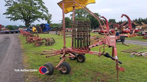 Lely single rota rake, pto in office