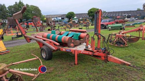 Kverneland bale wrapper, control box in office