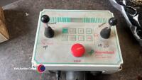 Kverneland bale wrapper, control box in office - 5