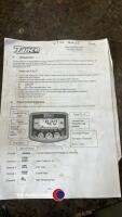 Tanco 580S bale wrapper RDS control box in office, manual in office - 5