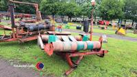 1994 Kverneland UN7558 bale wrapper c/w remote control