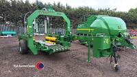 McHale 998 square bale wrapper, gwo, 2016