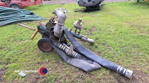 Pto driven irrigation pump