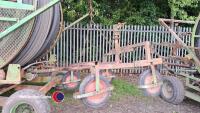 Kaskad D90 irrigation reel c/w rain gun - 4