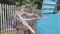 Bording 5TT2 90 x 400m irrigator, hydraulic slew/legs, rain gun trolley, comes with layflat inlet pipe - 3