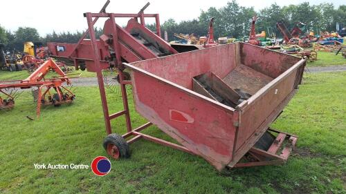 Tong potato hopper