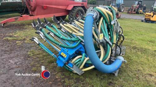 Bomech slurry trailing shoe, Vogelsang mascerator, control box in office