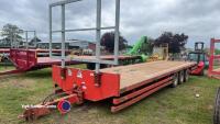 McCauley 32ft tri axle bale trailer, air and oil brakes - 2