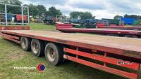 McCauley 32ft tri axle bale trailer, air and oil brakes - 3