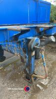 Artic trailer chassis with steering rear axle c/w dolly - 5
