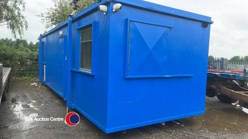 Thurston 32ft steel portable cabin