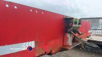 Artic 45ft flat trailer, 2005 - 2