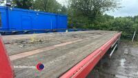 Artic 45ft flat trailer, 2005 - 4