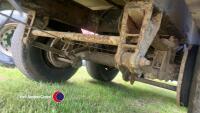 Corn trailer approx 20T, aluminium body, super single wheels - 3