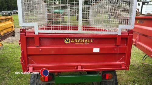 Marshall 1.5T tipping trailer