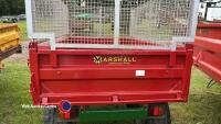 Marshall 1.5T tipping trailer