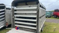 Graham Edwards 14ft tri-axle trailer with sheep decks - 5