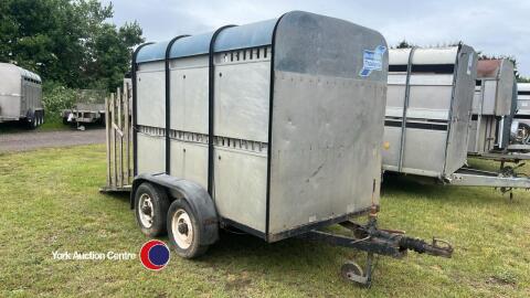 Ifor Williams livestock trailer, good condition, spare wheel