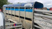 Graham Edwards 14ft tri axel livestock trailer with sheep decks - 3