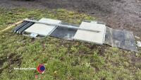 Rice/Richardson horse trailer partition