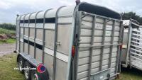 Ifor Williams 14ft tri-axle cattle trailer, key in office - 3