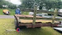 17ft long bale/tipping trailer twin axle - 4