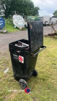 100ltr bunded fuel bowser (Western Cube) with pump, hose and nozzle - 4