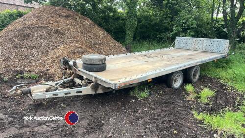 3.5T tilting car trailer
