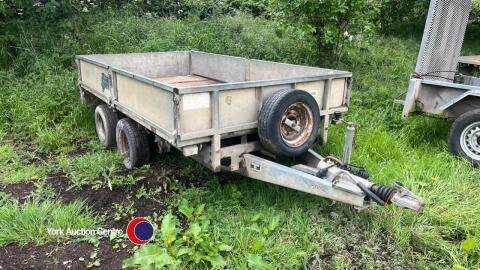 Ifor williams trailer, 10x5 with drop sides and spare wheel