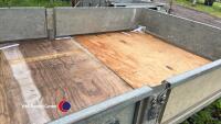 Ifor williams trailer, 10x5 with drop sides and spare wheel - 4