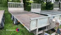 Ifor Williams 3500kg CT166 tilt bed trailer c/w full width ramp and manual winch, 2019 - 3