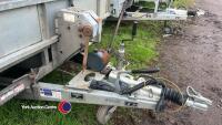 Ifor Williams 3500kg CT166 tilt bed trailer c/w full width ramp and manual winch, 2019 - 4