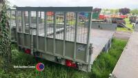 Ifor Williams 3500kg CT166 tilt bed trailer c/w full width ramp and manual winch, 2019 - 6